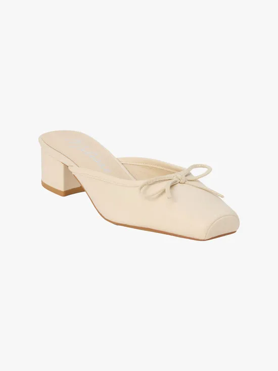 Shoes Women Basilio Ballet Mule Ivory Lisa Says Gah Shoes Women Basilio Ballet Mule Ivory Lisa Says Gah