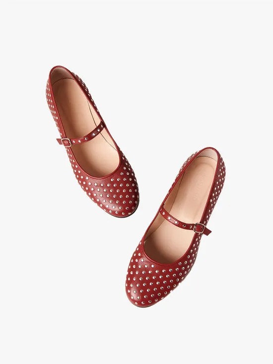 Shoes Women Lisa Says Gah Lucien Ballet Flat Red Shoes Women Lisa Says Gah Lucien Ballet Flat Red
