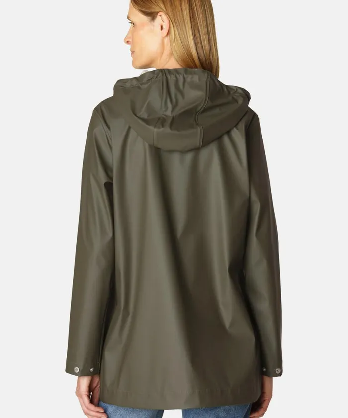 Short Rain Jacket 8211 Army Rainwear Ilse Jacobsen Raincoats