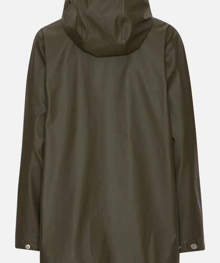 Short Rain Jacket 8211 Army Rainwear Ilse Jacobsen Raincoats