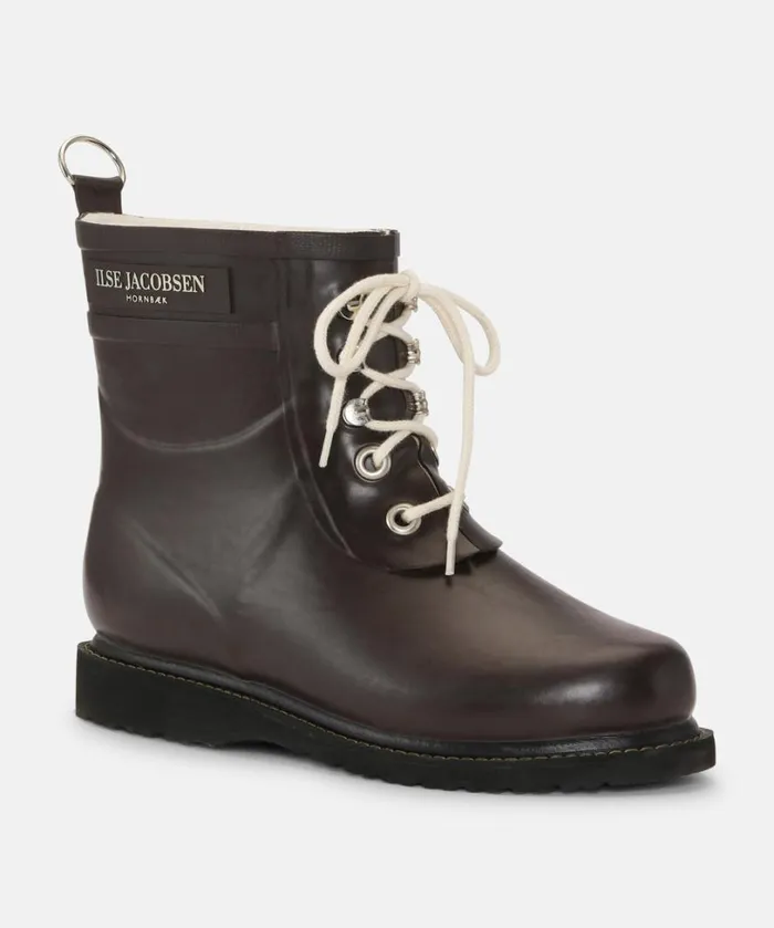 Short Rubber Boots 8211 Ganache Rainboots Ilse Jacobsen Rainboots Short