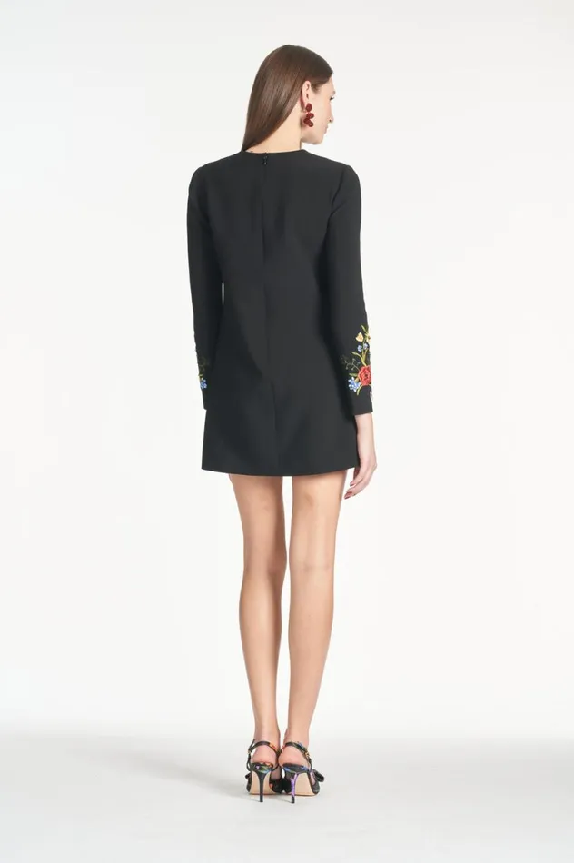 Short Women Sachin and Babi Lily Dress 8211 Noir Bouquet