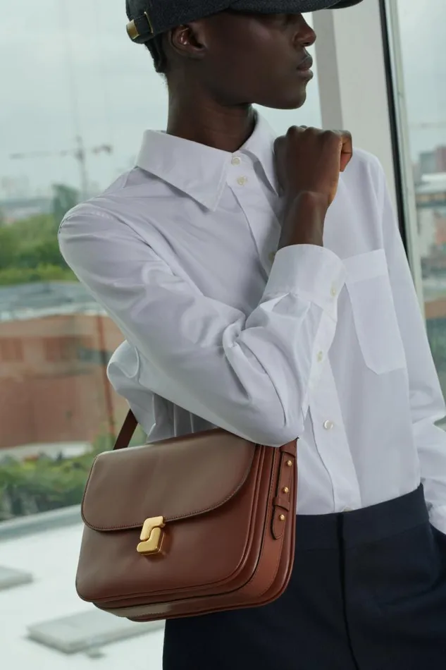 Shoulder Bags Women Soeur BELISSIMA MAXI BAG Hazelnut