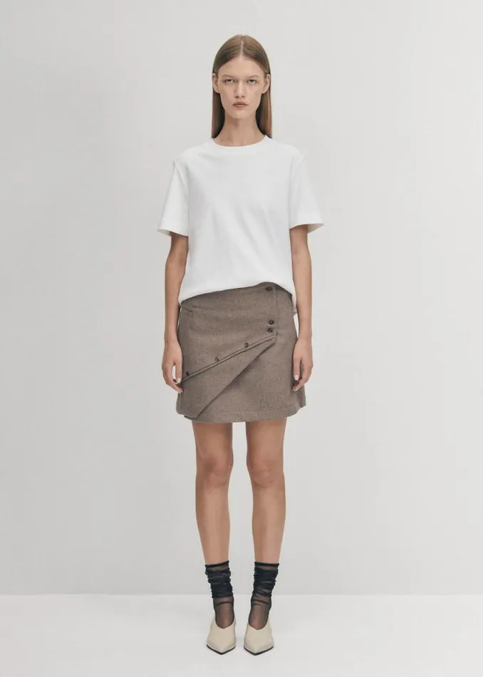 Skirts Women ALOHAS Adela Taupe Skirt
