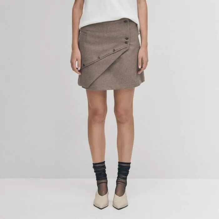 Skirts Women ALOHAS Adela Taupe Skirt