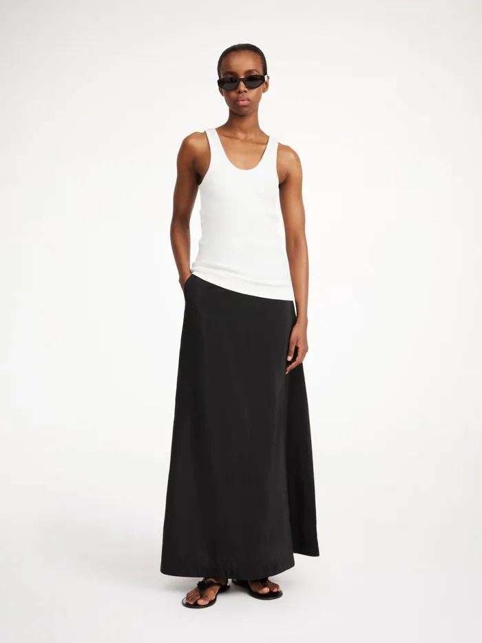 Skirts Women By Malene Birger Isoldas Maxi Skirt Black
