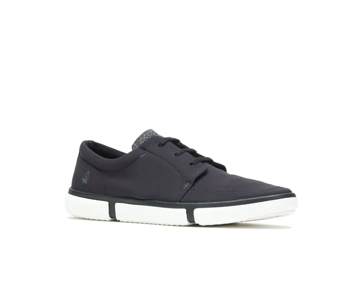 Sneakers Hush Puppies Men Briggs Plain Toe Oxford Black Textile