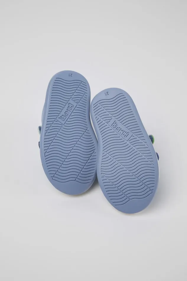 Sneakers Kids Camper Twins Blue Textile Sneaker Sneakers Kids Camper Twins Blue Textile Sneaker