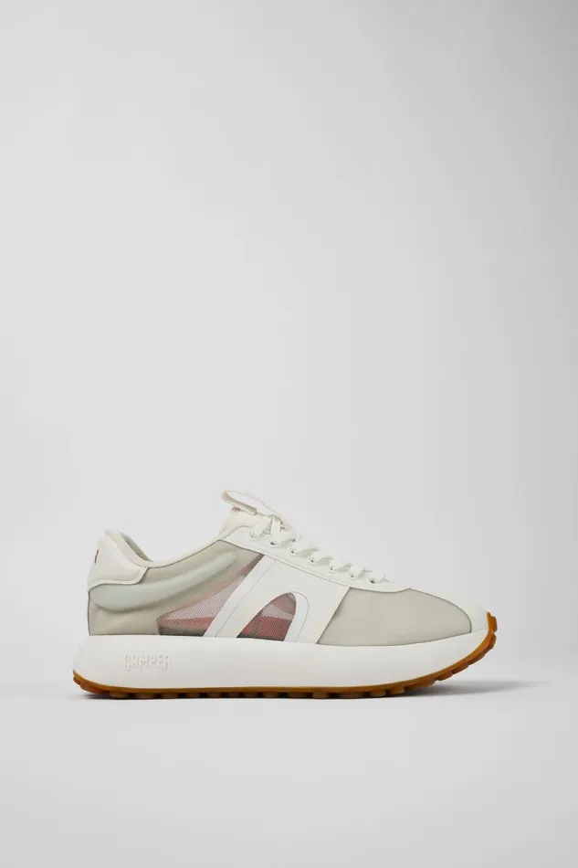 Sneakers Men Camper Pelotas Athens White Textile Sneaker Sneakers Men Camper Pelotas Athens White Textile Sneaker