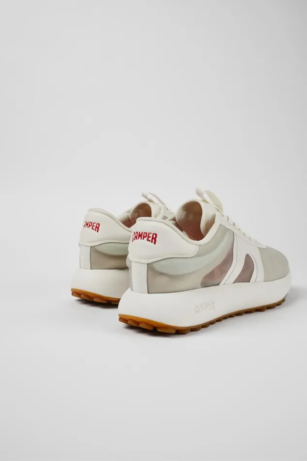 Sneakers Men Camper Pelotas Athens White Textile Sneaker Sneakers Men Camper Pelotas Athens White Textile Sneaker