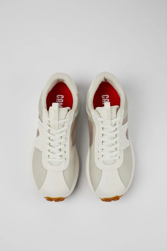 Sneakers Men Camper Pelotas Athens White Textile Sneaker Sneakers Men Camper Pelotas Athens White Textile Sneaker