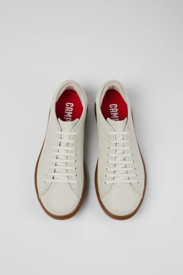 Sneakers Men Camper Pelotas Soller White Leather Sneakers Sneakers Men Camper Pelotas Soller White Leather Sneakers
