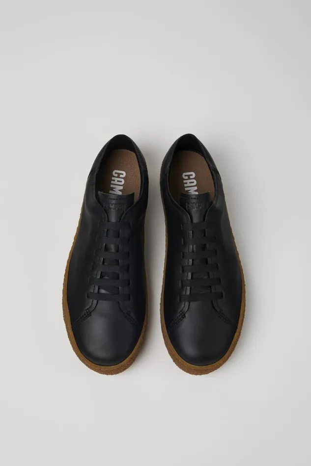 Sneakers Men Camper Peu Terreno Black Leather Shoes Sneakers Men Camper Peu Terreno Black Leather Shoes