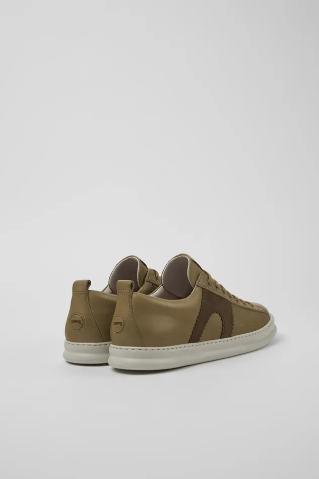 Sneakers Men Camper Runner Brown Leather Sneaker Sneakers Men Camper Runner Brown Leather Sneaker