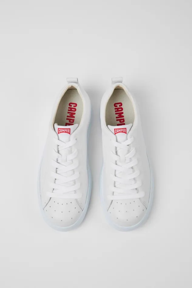 Sneakers Men Camper Runner White Leather Sneakers Sneakers Men Camper Runner White Leather Sneakers