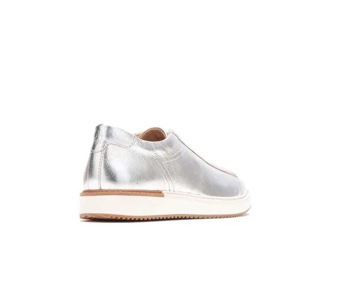 Sneakers Sabine Sneaker Silver Metallic Leather Hush Puppies Women Sneakers Sabine Sneaker Silver Metallic Leather Hush Puppies Women