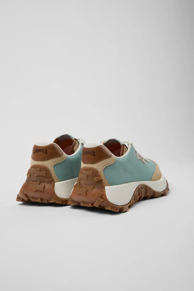 Sneakers Women Camper Drift Trail VIBRAM Multicolor Recycled PET And Nubuck Sneakers