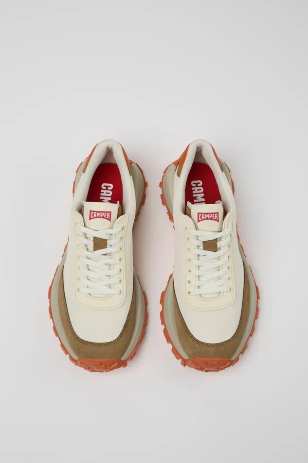 Sneakers Women Camper Drift Trail VIBRAM White Textile And Nubuck Sneakers Sneakers Women Camper Drift Trail VIBRAM White Textile And Nubuck Sneakers