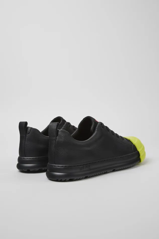 Sneakers Women Camper Junction Runner Black Leather Sneakers
