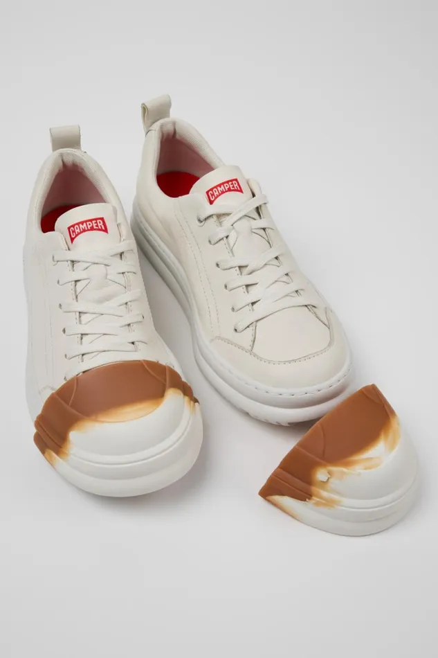 Sneakers Women Camper Junction Runner White Leather Sneakers Sneakers Women Camper Junction Runner White Leather Sneakers