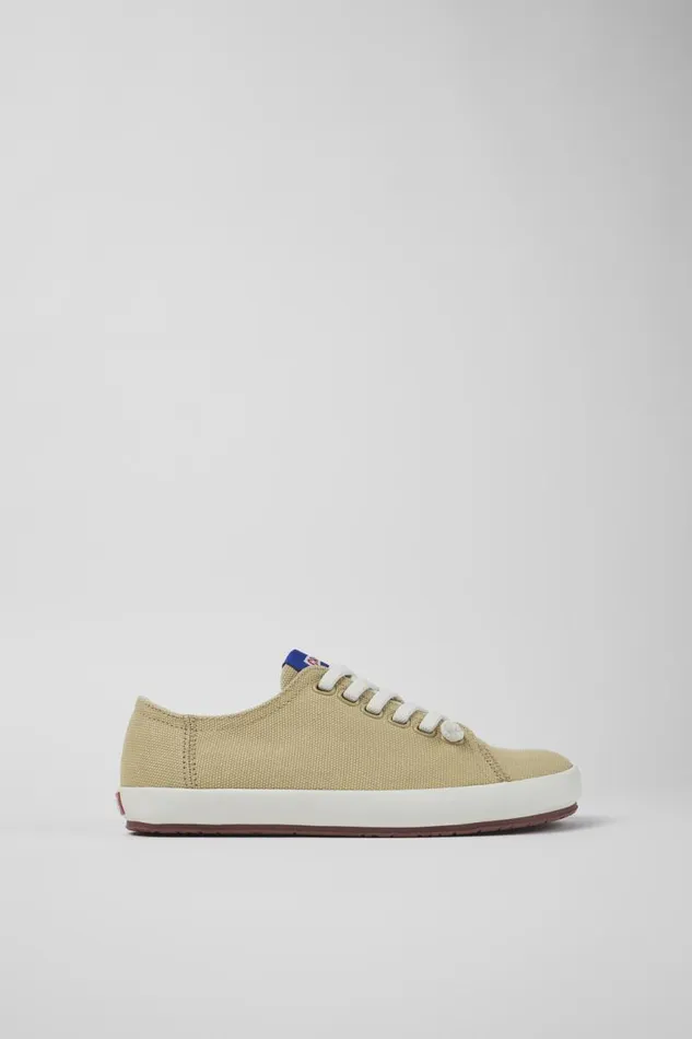 Sneakers Women Camper Peu Rambla Beige Textile Sneaker