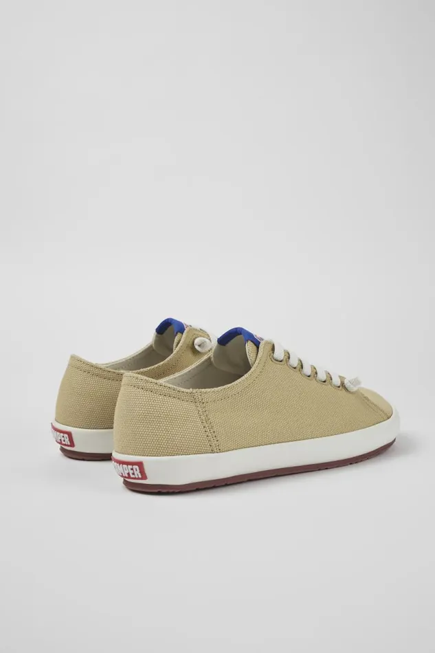 Sneakers Women Camper Peu Rambla Beige Textile Sneaker