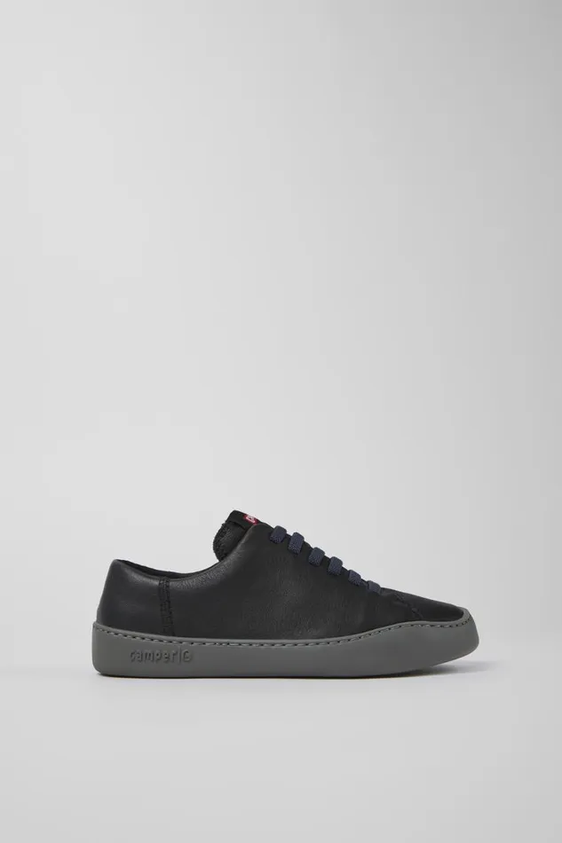 Sneakers Women Camper Peu Touring Black Leather Sneakers