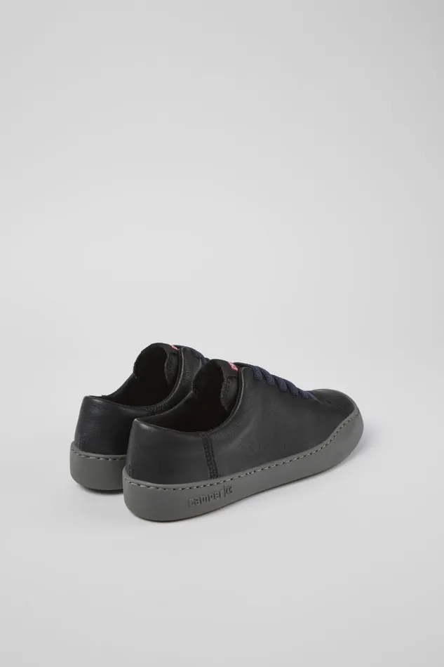 Sneakers Women Camper Peu Touring Black Leather Sneakers