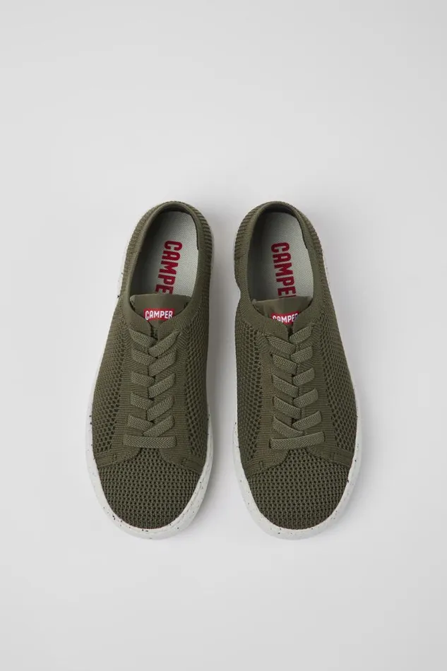 Sneakers Women Camper Peu Touring Green Textile Sneakers Sneakers Women Camper Peu Touring Green Textile Sneakers
