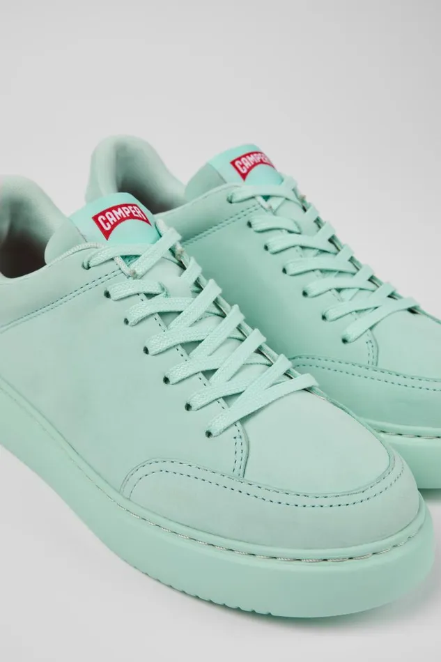 Sneakers Women Camper Runner K21 Blue Nubuck Sneaker
