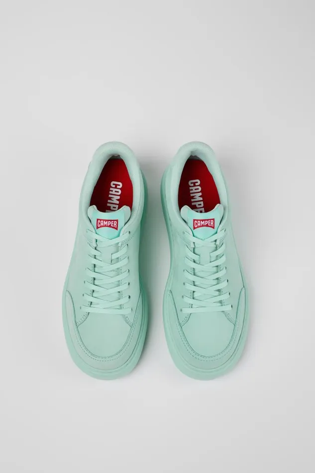 Sneakers Women Camper Runner K21 Blue Nubuck Sneaker