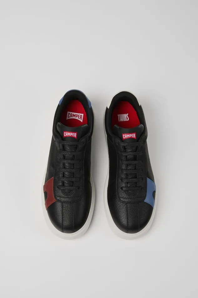 Sneakers Women Camper Twins Multicolor Leather Sneakers