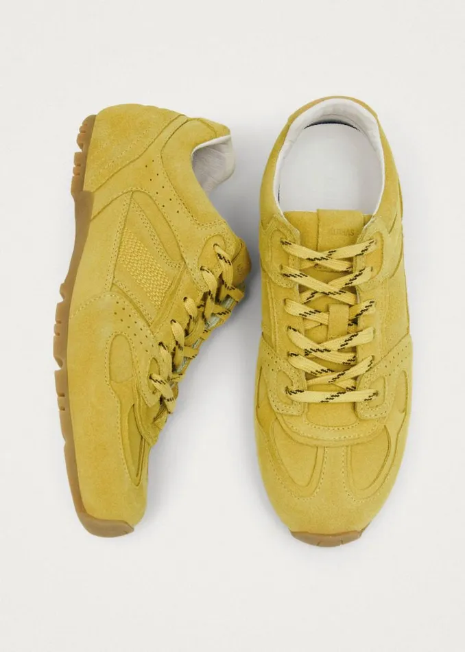 Sneakers WomenMen ALOHAS Tb56 Suede Yellow