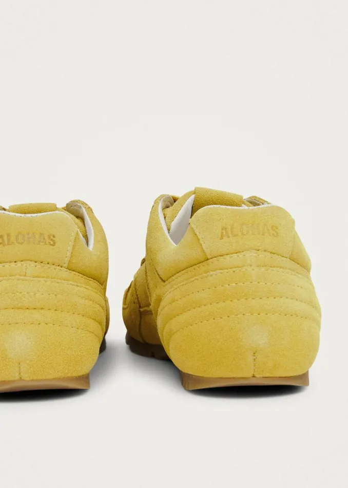 Sneakers WomenMen ALOHAS Tb56 Suede Yellow