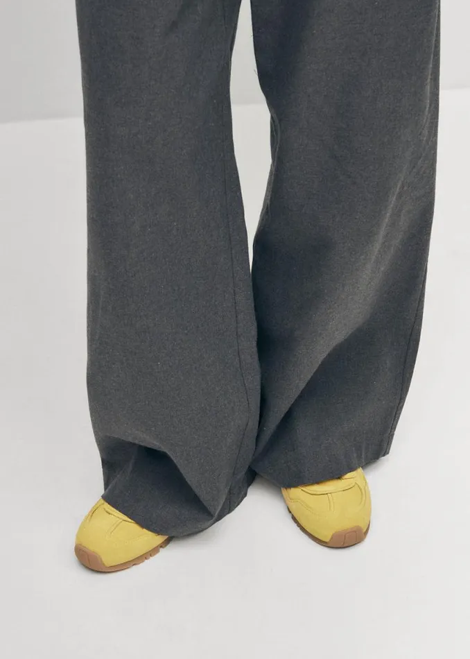 Sneakers WomenMen ALOHAS Tb56 Suede Yellow