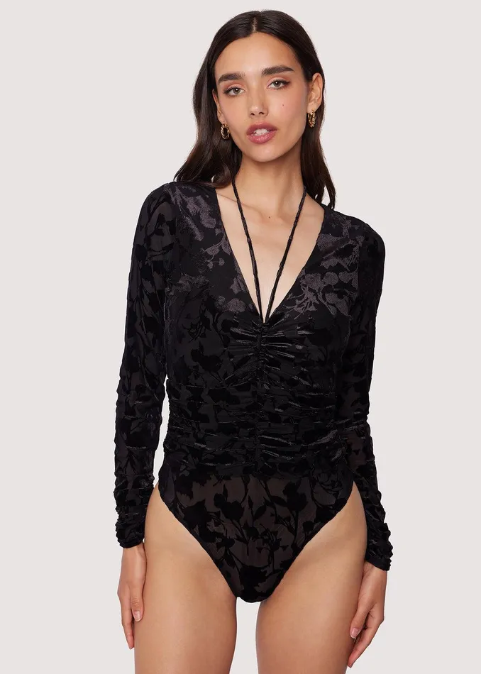 Spectre Bodysuit Black Women Lost Wander Tops
