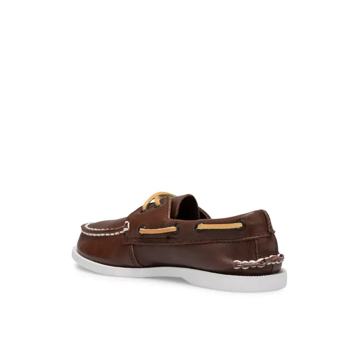 Sperry Authentic Original Boat Shoe Brown Kids Boat Shoes