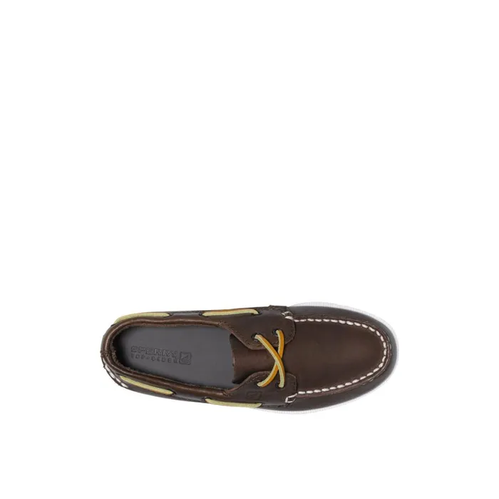 Sperry Authentic Original Boat Shoe Brown Kids Boat Shoes