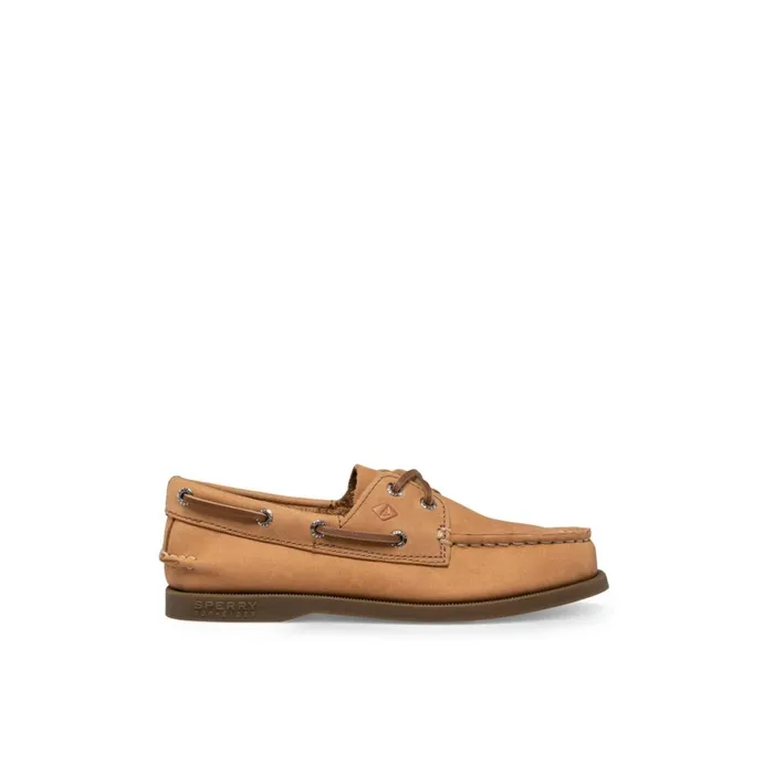 Sperry Authentic Original Boat Shoe Dark Brown Kids Boat Shoes