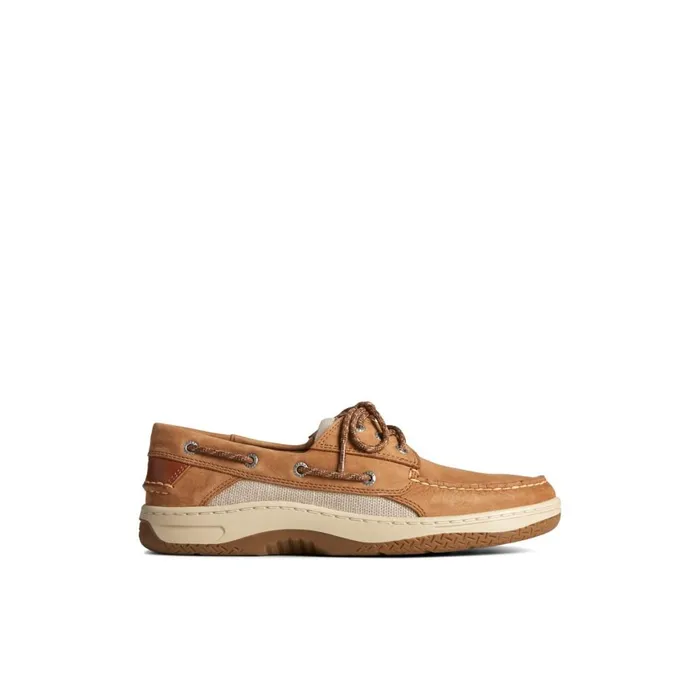 Sperry Billfish 3Eye Nautical Boat Shoe Medium Beige Men Boat Shoes