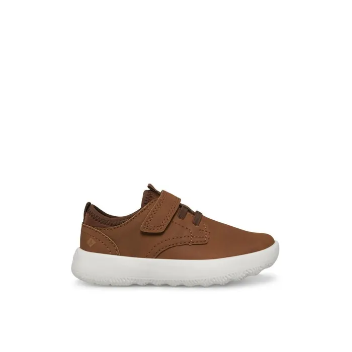 Sperry Coastal Break Junior Skiff Sneaker Medium Beige Kids Sneakers