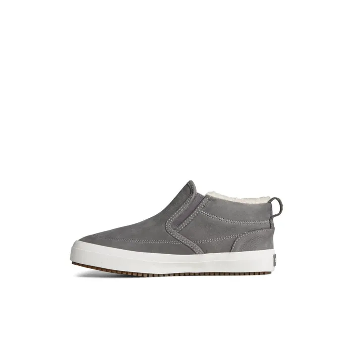 Sperry Crest Side Zip Cozy Sneaker Grey Women Boots