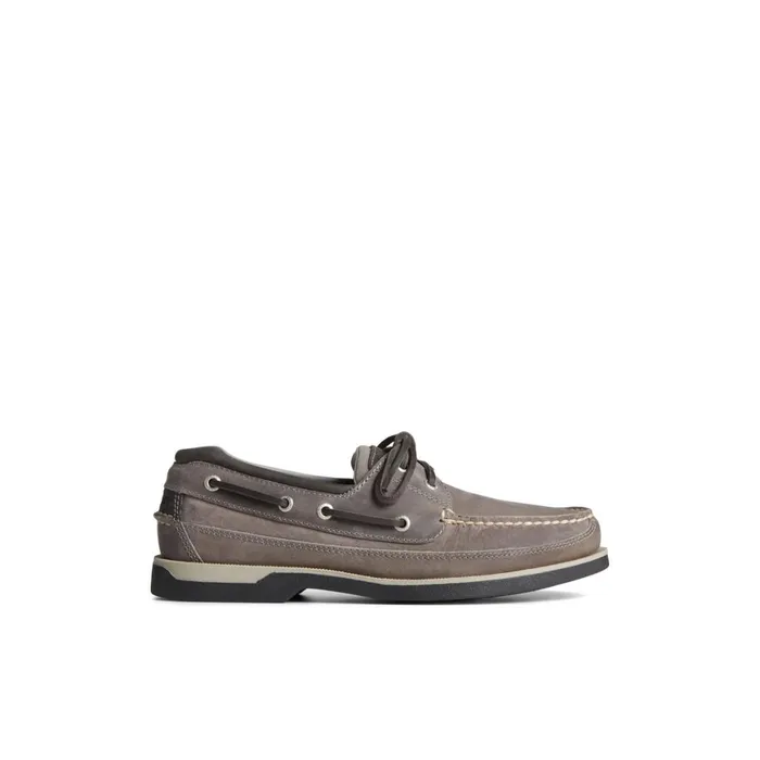Sperry Mako Canoe Moc Boat Shoe Grey Men Boat Shoes