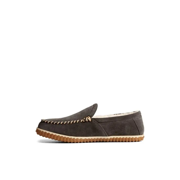 Sperry Malcom Slipper Grey Men Loafers and Oxfords
