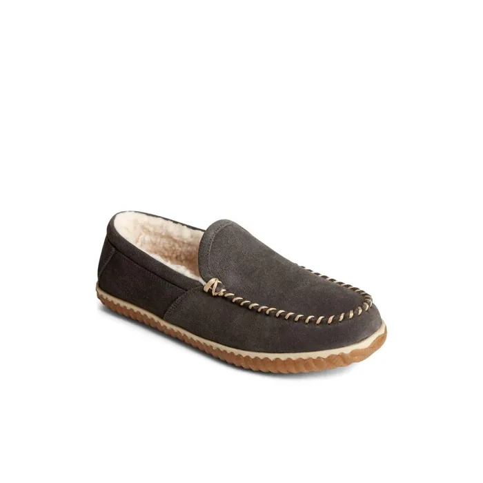 Sperry Malcom Slipper Grey Men Loafers and Oxfords