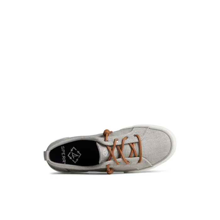 Sperry Pier Wave LTT Sneaker Medium Grey Women Sneakers