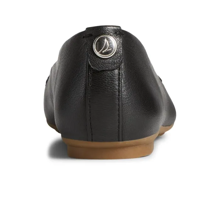 Sperry Piper Ballet Flat Black Women Shoes