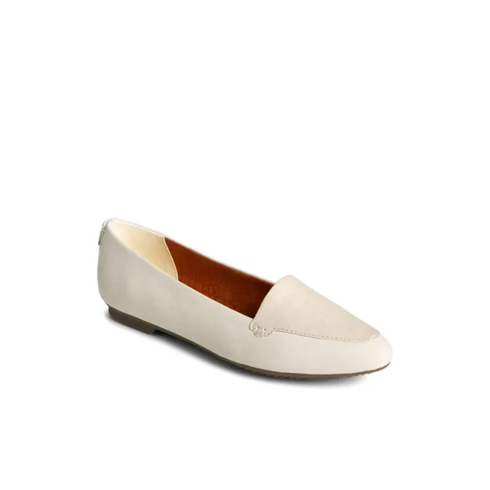 Sperry Piper Ballet Flat Bone Women Shoes