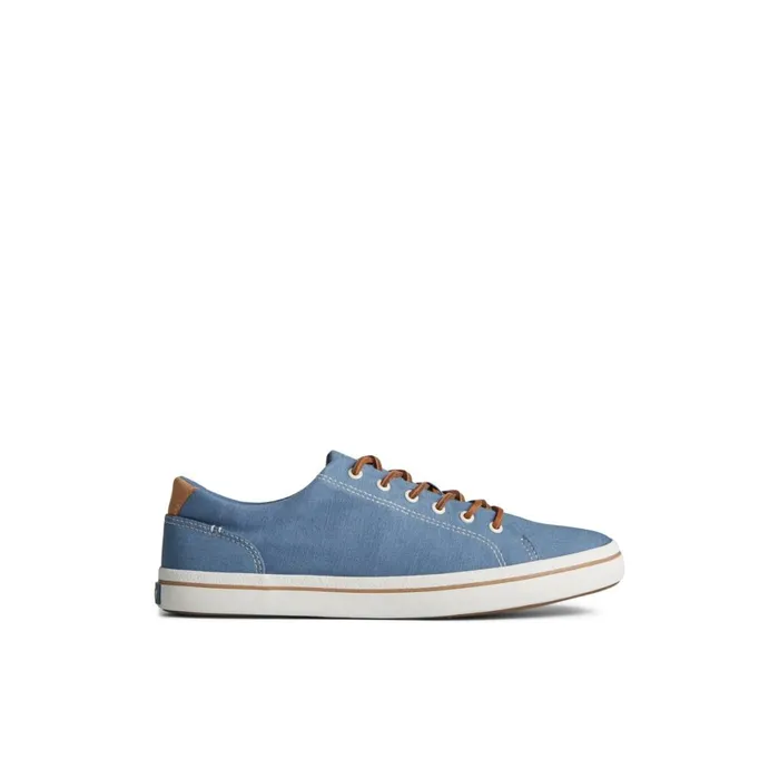 Sperry Striper II Linen LTT Sneaker Blue Men Sneakers