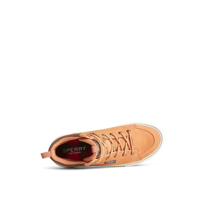 Sperry Striper Storm Hiker Waterproof Sneaker Boot Medium Beige Men Sneakers